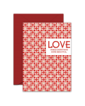 Greeting Card - GC2916-HAL074 - LOVE MAKES EVERYTHING MORE BEAUTIFUL